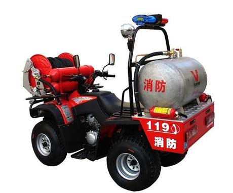 消（xiāo）防摩托車